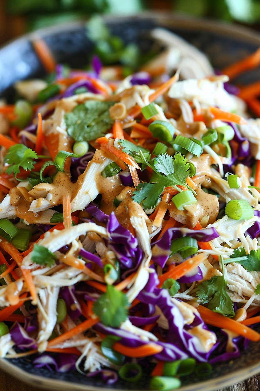 Thai Peanut Salad Recipe: A Crunchy, Creamy Dream