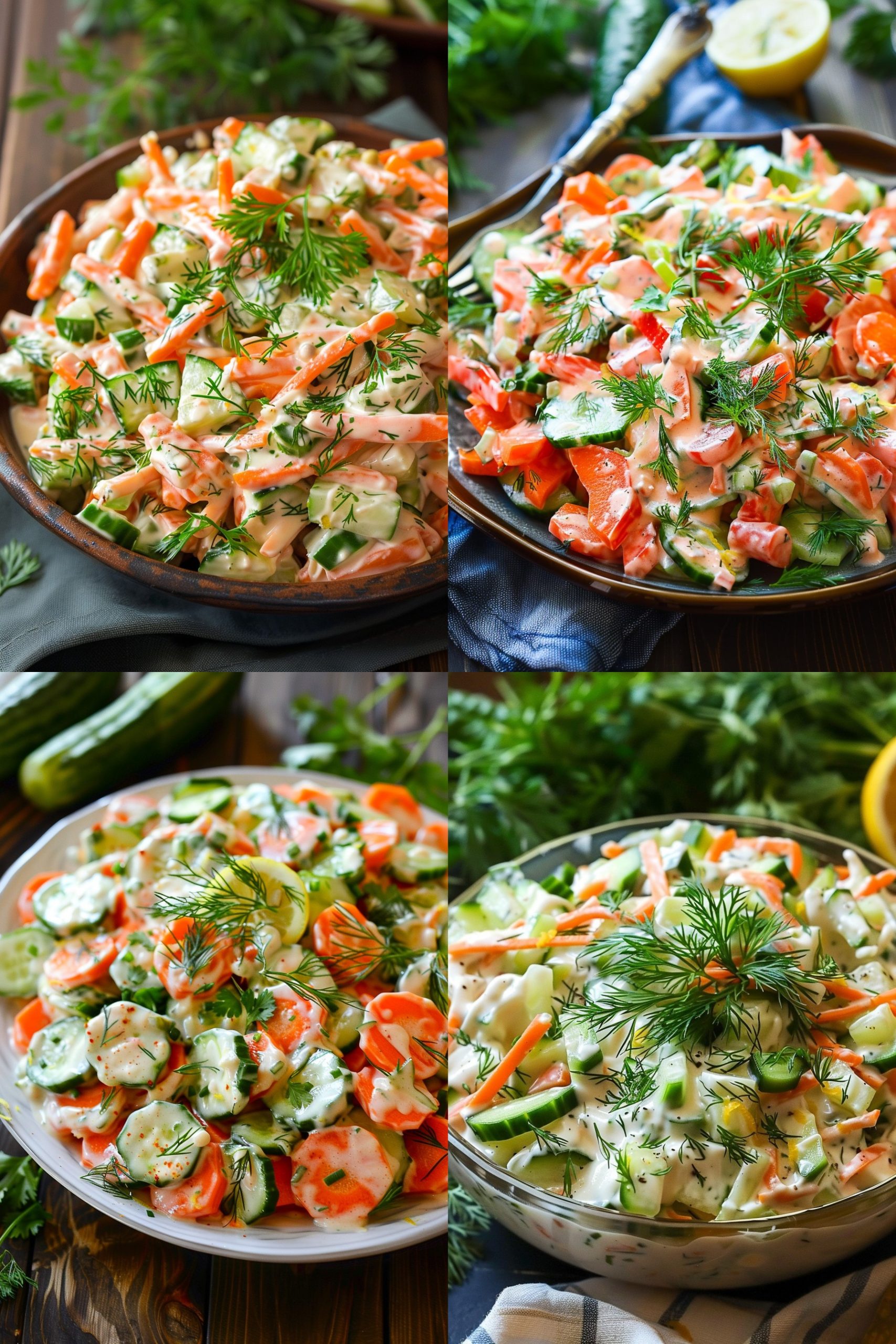 Creamy Veg Mayonnaise Salad Recipe: A Cool & Crunchy Delight