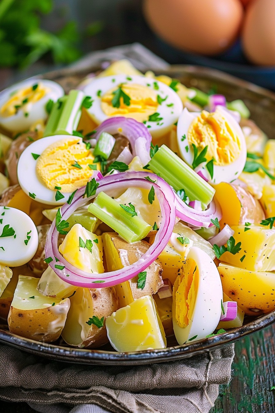 Yellow Potato Salad Recipe: A Summer Picnic Must-Have